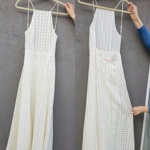 Long maxi open back dress gown